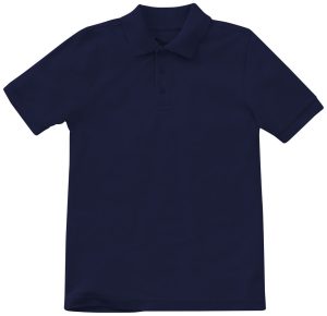 Preschool Short Sleeve Pique Polo Navy Blue