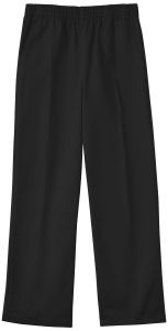 Adult Unisex Pull-On Pant in Black