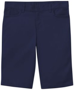 Girls Plus Stretch Short in Dark Navy K-S