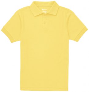 Youth Short Sleeve Pique Polo (YELLOW)