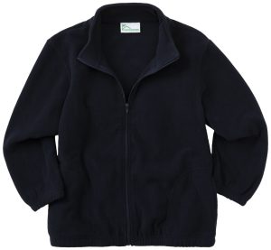 Toddler Zip Front Jacket in Dark Navy