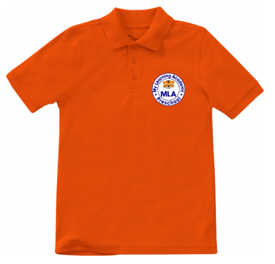 Preschool Pique Polo in Gold