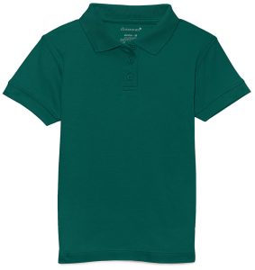 Girls Short SleeveFitted Interlock Polo (SSHN)