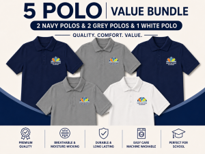 DRI-FIT Short Sleeve Polo COMBO Special VENETIAN PARC UNIFORMS 2N2G1W