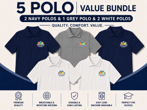 Pique Short Sleeve Polo COMBO Special VENETIAN PARC UNIFORMS 2N1G2W