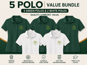 DRI-FIT COMBO SPECIAL - 5 Short Sleeve Polo's TERRA UNIFORMS LADIES