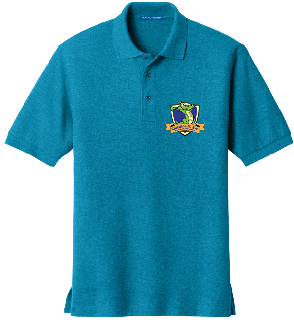 Short Sleeve Pique Polo (GRADES K-5) CHRISTINA M EVE ELEMENTARY UNIFORMS (Copy) (Copy)